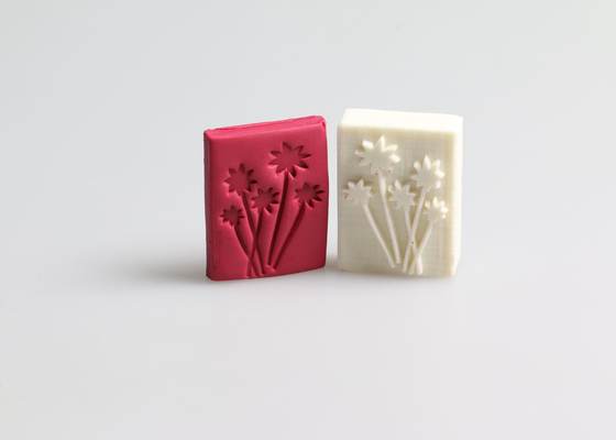 Dandelion Pattern Custom Classic Resin Soap Seal Stamps For Soap Printing