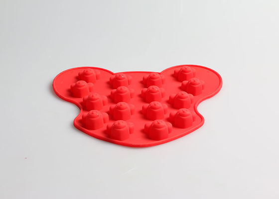 Durable Mickey Mouse Silicone Chocolate Making Molds Non - Stick Dishwarer Safe