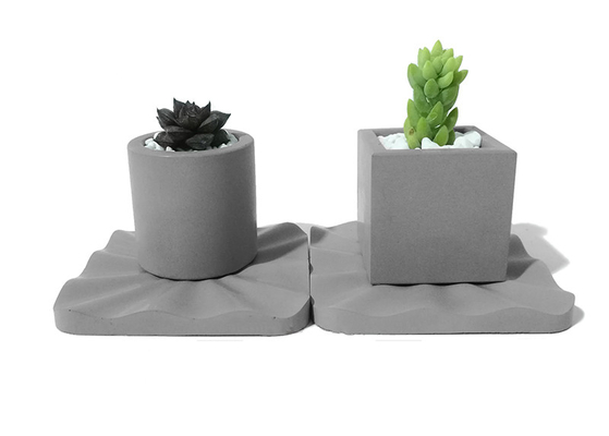 Flower Pot Holders Molds Handmade Silicone Tray Molds Harmless Molds